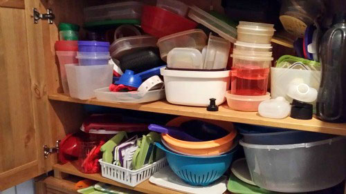 19 tupperware storage before organizing